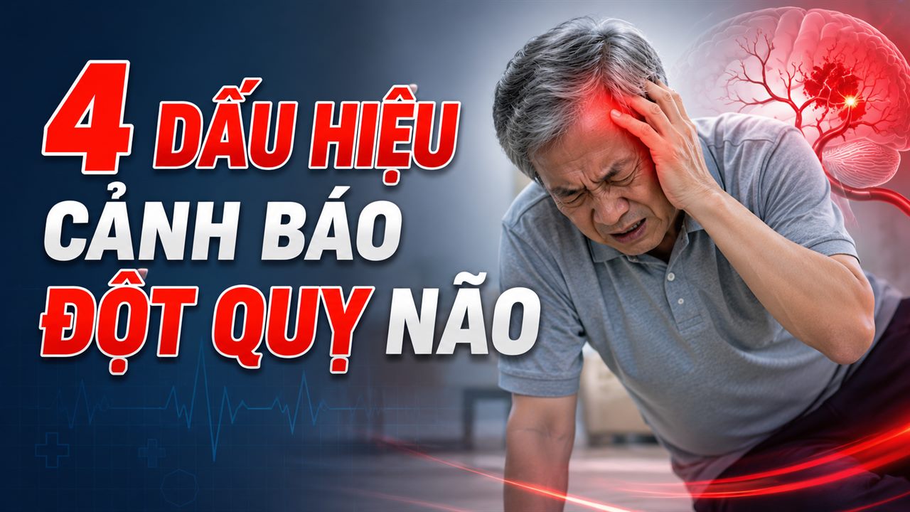 4 Dấu Hiệu Cảnh Báo Đột Quỵ Não Xuất Hiện Khi Ngủ Chớ Bỏ Qua 6 4 dấu hiệu cảnh báo đột quỵ não xuất hiện khi ngủ - minh hoạ người đàn ông ôm đầu đau và vùng não tổn thương