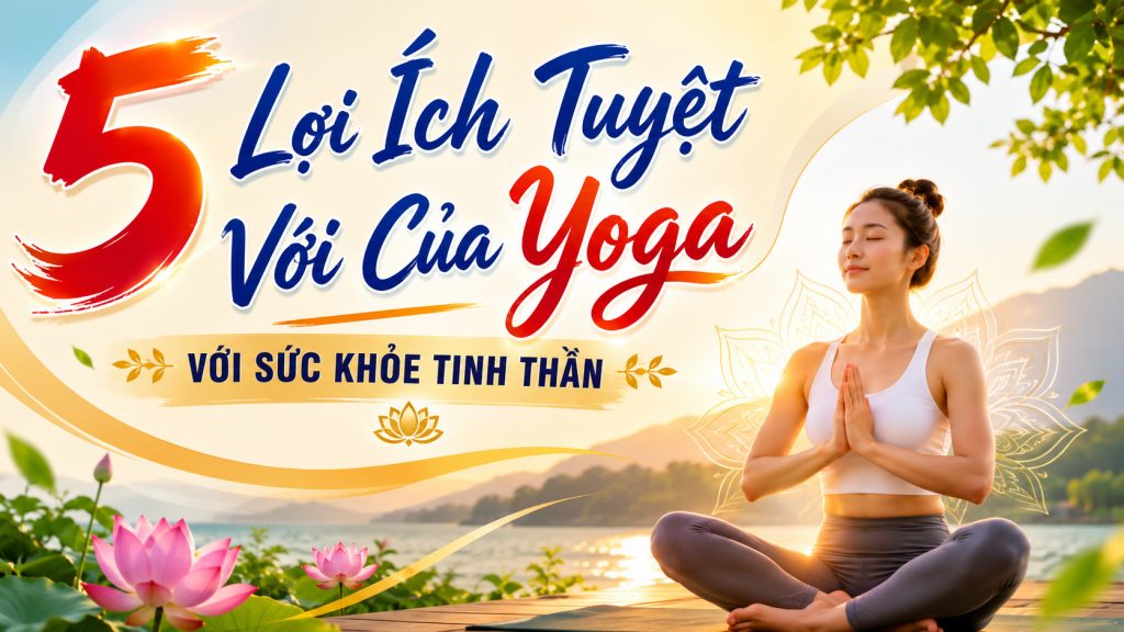 5 Lợi Ích Tuyệt Vời Của Yoga Với Sức Khỏe Tinh Thần