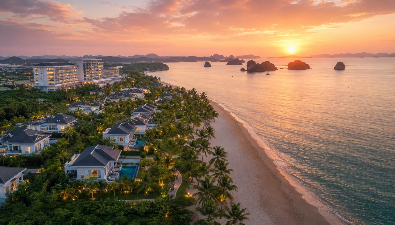 CHẠM 2026 — Lịch Trình 3 Ngày 2 Đêm Tại Hải Phòng Mừng 15 Năm T.Kim Yoga 8 Hòn Dấu Resort - khu du lịch biển lâu đời tại Hải Phòng với không gian biển thoáng và hoàng hôn tuyệt đẹp