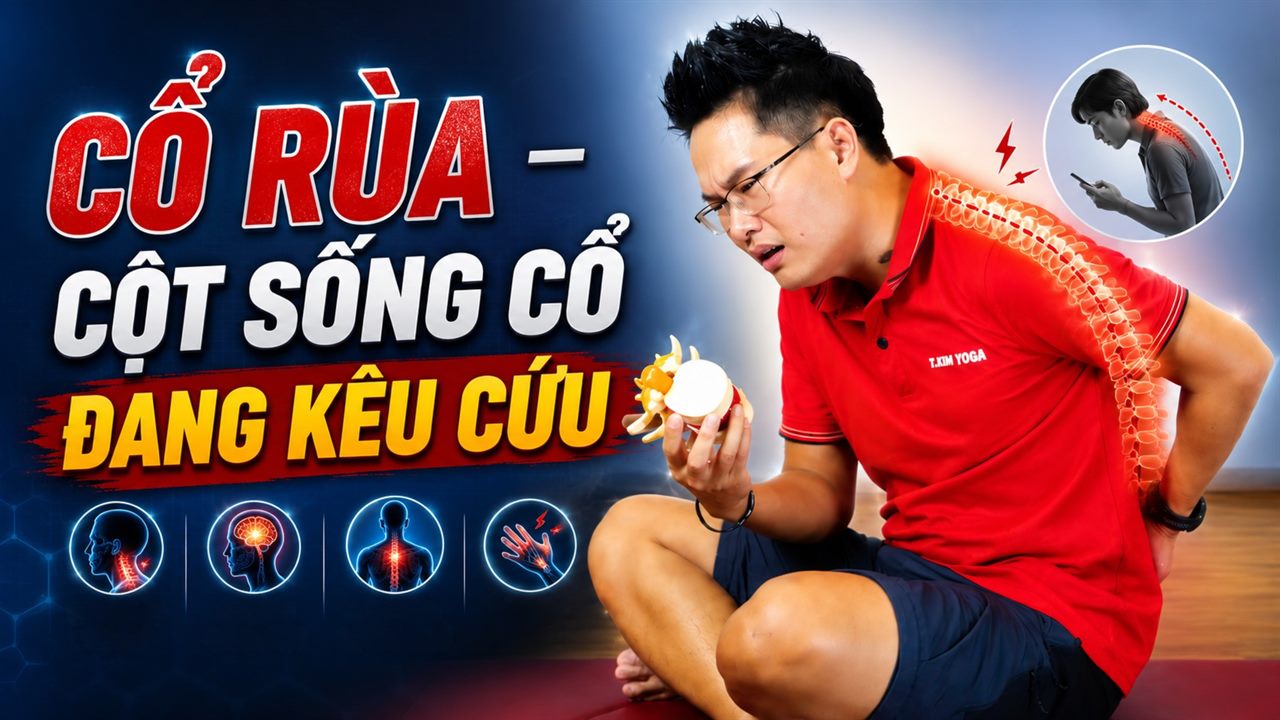 Cổ Rùa: Nhìn Tưởng Xấu Dáng Nhưng Cột Sống Cổ Đang Kêu Cứu 6 Cổ rùa - cột sống cổ đang kêu cứu, minh hoạ tư thế đầu đổ về phía trước do cúi điện thoại