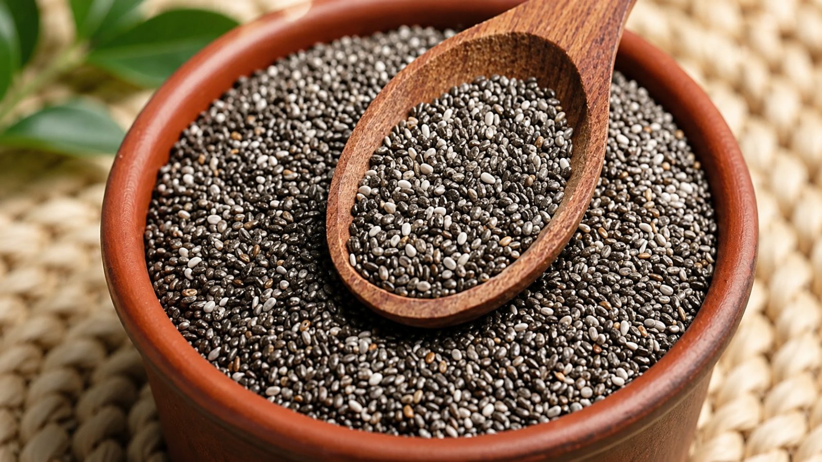 Hạt chia giàu omega-3 ALA, chất xơ và kali hỗ trợ huyết áp ổn định