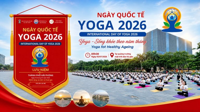 Hơn 700 Học Viên Đã Sẵn Sàng Cho Ngày Quốc Tế Yoga 2026 Tại Hải Phòng