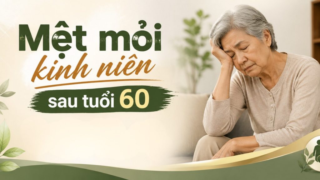 Mệt mỏi kinh niên sau tuổi 60 - suy giảm chức năng ty thể và năng lượng tế bào - Học viện Yoga T.Kim