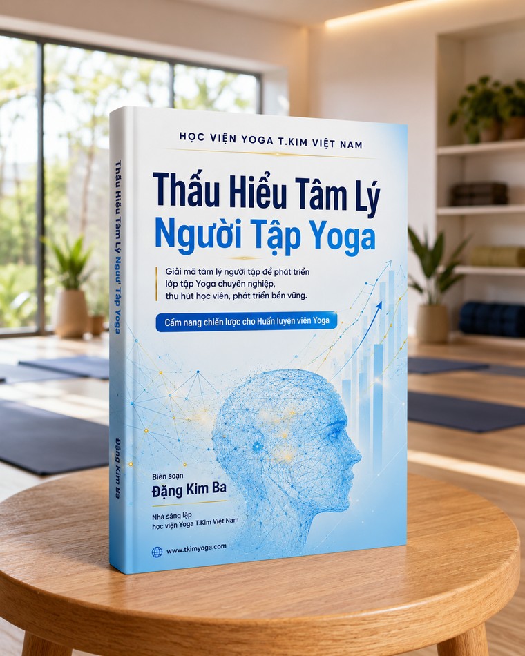 Thấu Hiểu Tâm Lý Người Tập Yoga — Cẩm Nang Chiến Lược Cho Huấn Luyện Viên Yoga 6 Sách Thấu Hiểu Tâm Lý Người Tập Yoga - cẩm nang chiến lược cho huấn luyện viên Yoga của Đặng Kim Ba