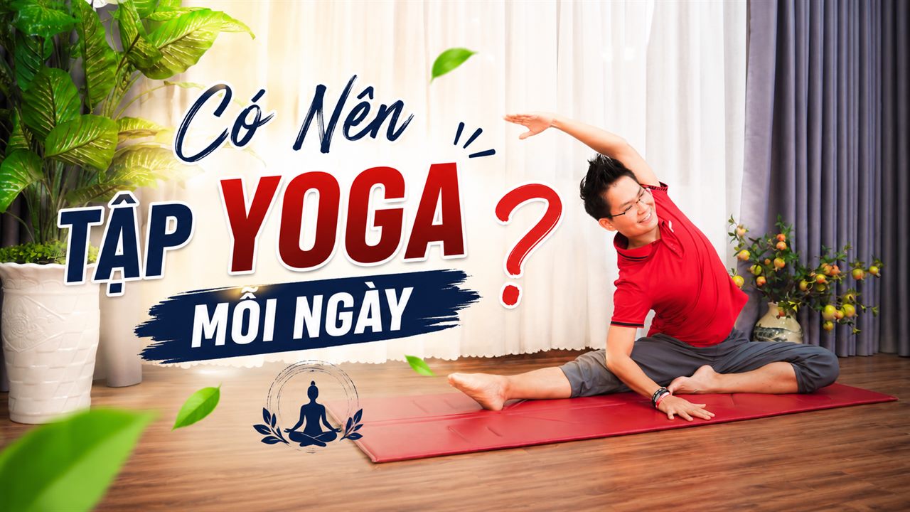 Tập Yoga Mỗi Ngày Có Tốt Không? Khi Nào Cơ Thể Cần Nghỉ 6 Có nên tập Yoga mỗi ngày hay cơ thể vẫn cần ngày nghỉ - minh hoạ người tập Yoga kéo giãn