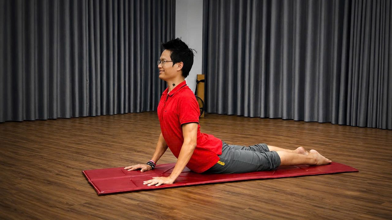 5 Tư Thế Yoga Đơn Giản Hỗ Trợ Thải Độc Gan Ngay Tại Nhà 7 Tư thế Yoga Rắn Hổ Mang Bhujangasana kéo giãn vùng bụng hỗ trợ gan và trao đổi chất