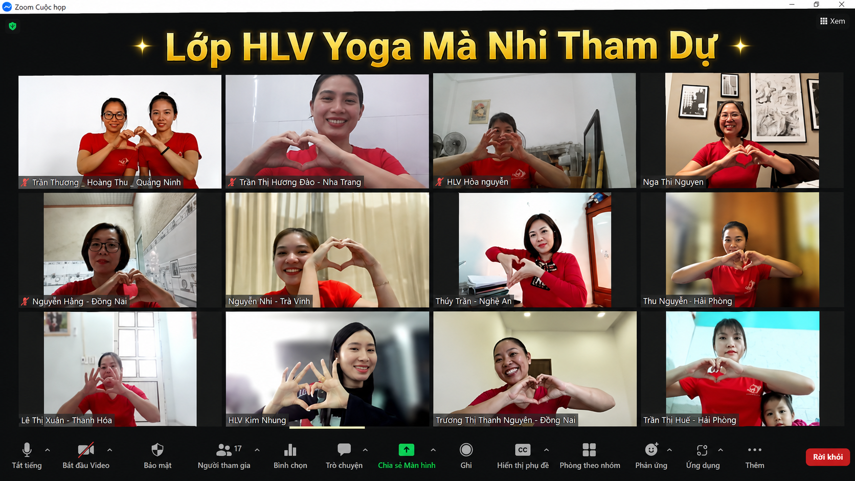 Yến Nhi Yoga - Rời Trà Vinh, Vượt 1.000km Một Mình: Khi Can Đảm Làm Nên Một HLV Yoga 7 Lớp đào tạo HLV Yoga online T.Kim Yoga mà Yến Nhi Trà Vinh tham dự