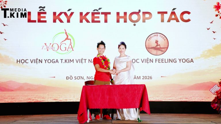 Lễ Ký Kết Hợp Tác Học Viện T.Kim Yoga & Học Viện Feeling Yoga 2026