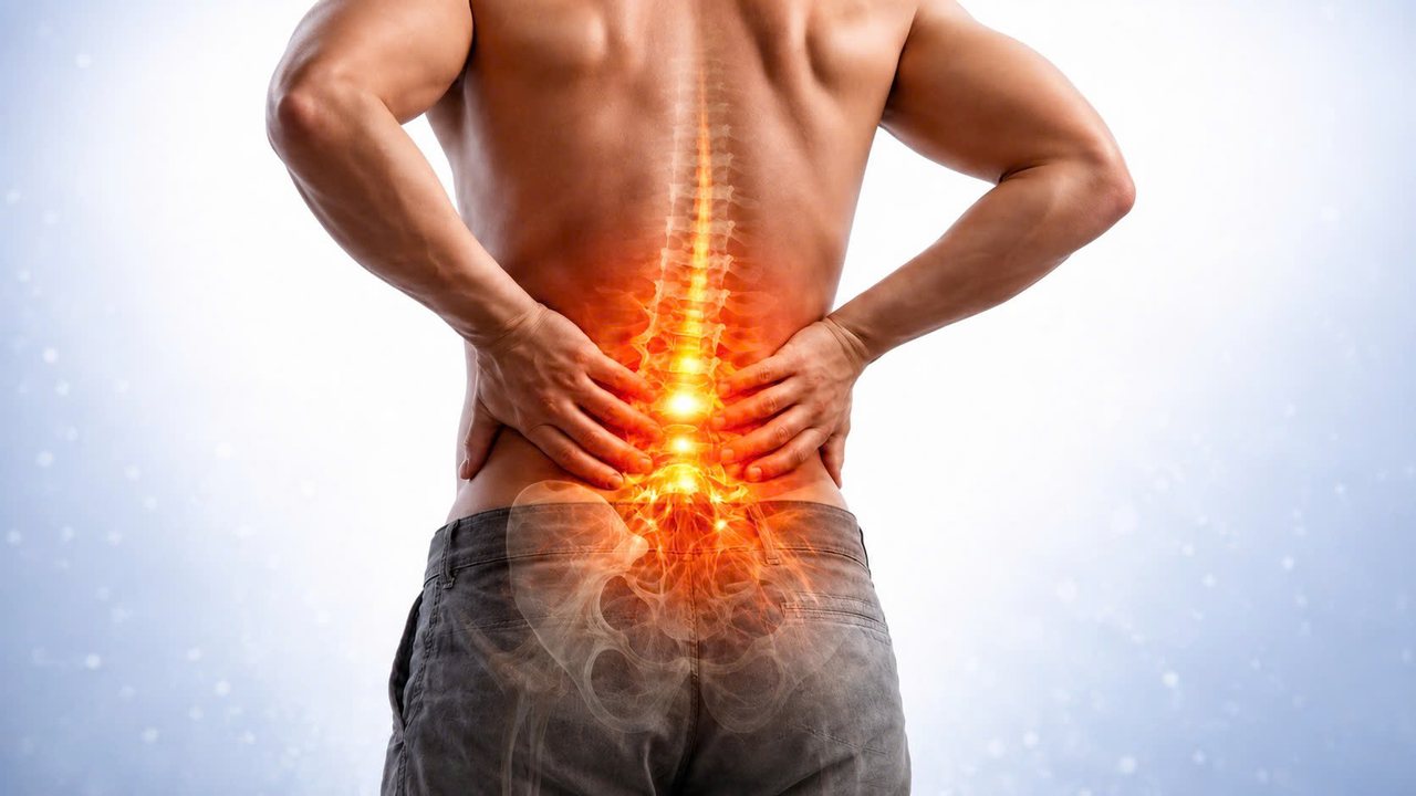 Đau vùng thắt lưng do thoái hoá cột sống