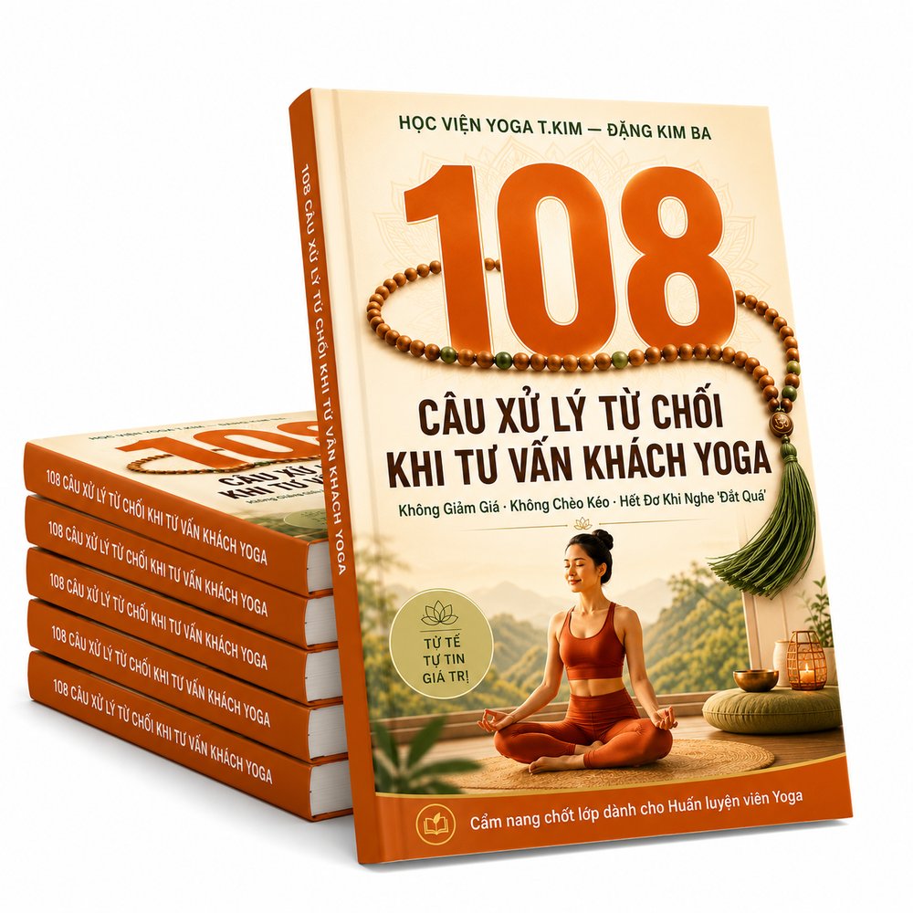 Sổ tay 108 câu xử lý từ chối tư vấn khách Yoga bản PDF