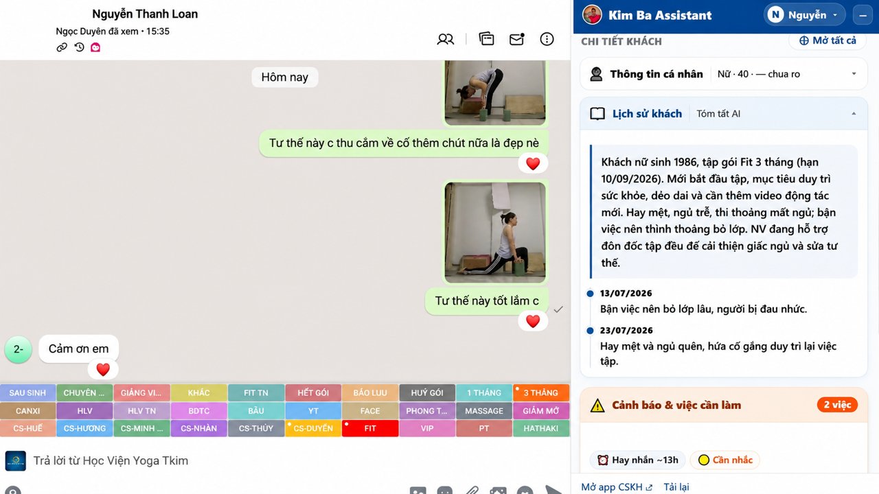 AI thay đổi cách chăm sóc học viên yoga như thế nào? 9 Học viên yoga được chăm sóc nhanh và chu đáo hơn nhờ công nghệ