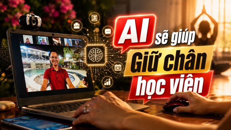 AI thay đổi cách chăm sóc học viên yoga như thế nào?