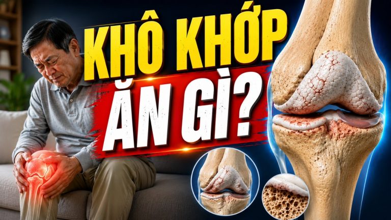 Khô khớp gối ăn gì? Gợi ý thực phẩm vàng giúp bôi trơn sụn khớp