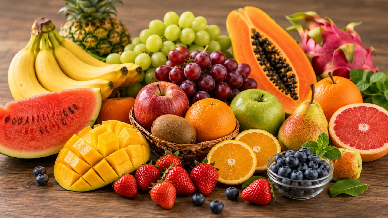 Trái cây giàu vitamin C như cam, ổi, bưởi và quả mọng tốt cho khớp gối