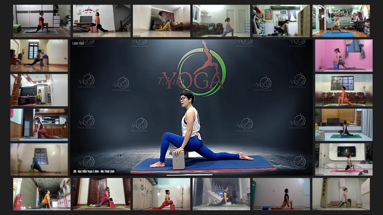 AI thay đổi cách chăm sóc học viên yoga như thế nào? 8 AI tự động chụp ảnh tập luyện của cả lớp yoga online mỗi buổi